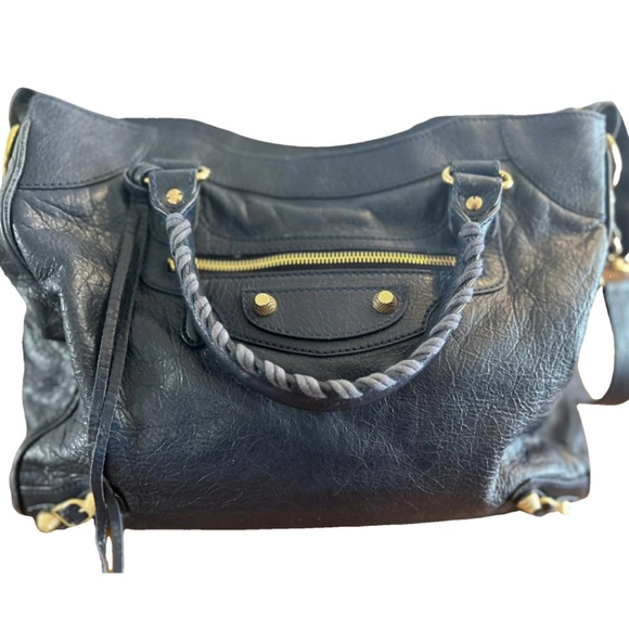 Vintage Balenciaga Cable leather tote in wry good condition $650.00 - Picture 4 of 8